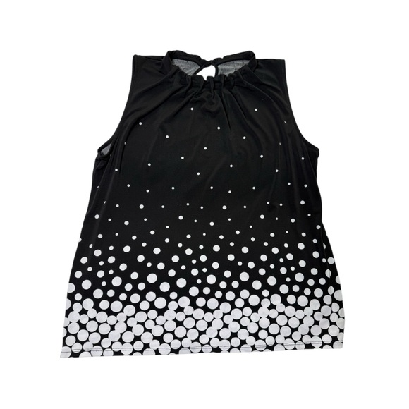 Croft & Barrow Black and White Top Size Small - Picture 5 of 6